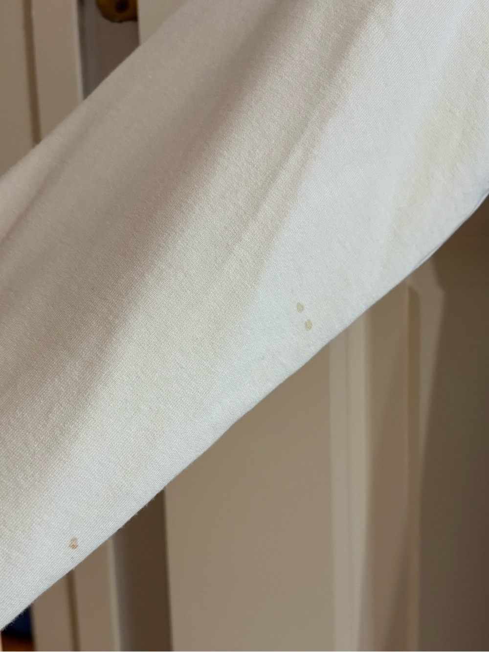 Talbots Navy and Cream Raglan Pullover - Picture 6 of 6